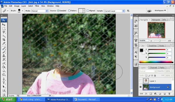 Creation of Head: Step 2